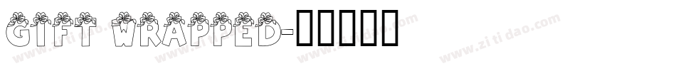 Gift Wrapped字体转换